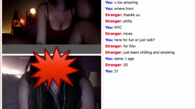 Omegle lesbian