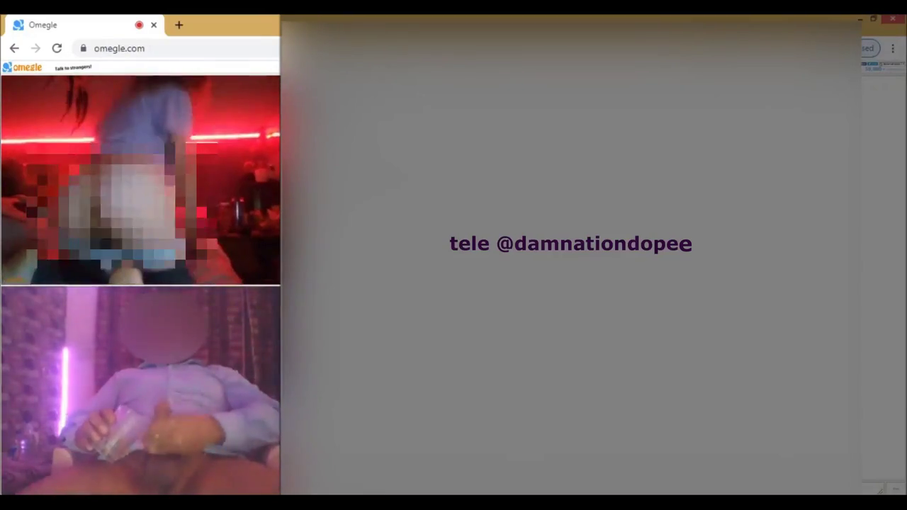 omegle bend over girls asshole & pussy win preview