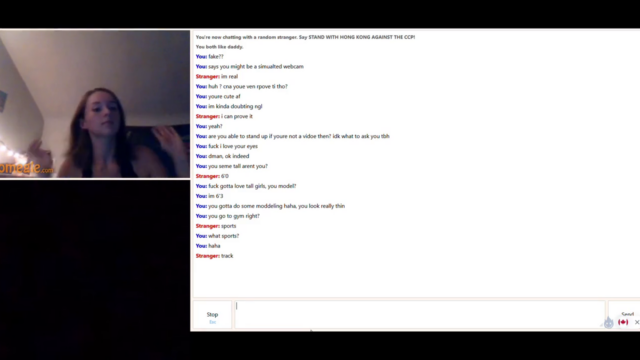 [Omegle] Sensual Teen Shows Body & Fingers Pussy