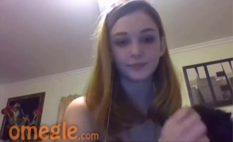 [Omegle] Busty Teen Loves Her Cat & Her Pussy