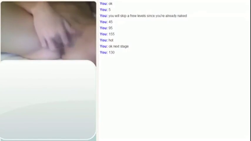 Omegle teen with sound