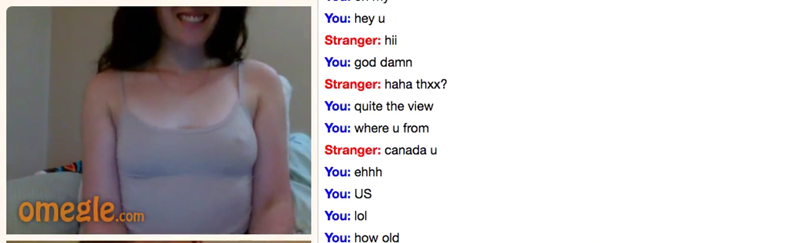 omegle teen does what she is told