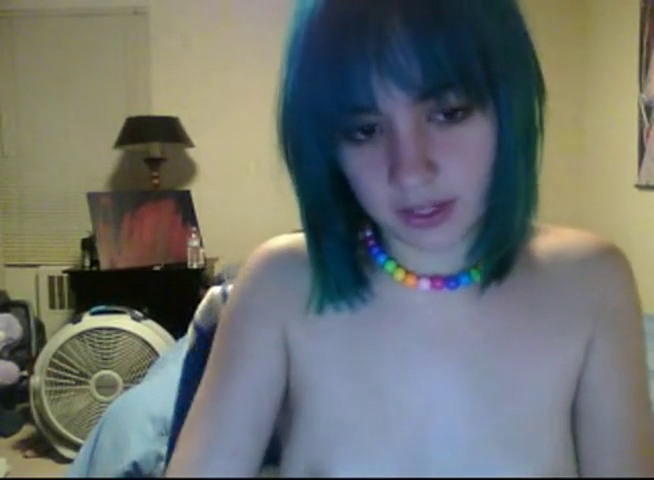 Omegle goth teen