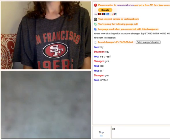 Omegle Girl Get’s slutty