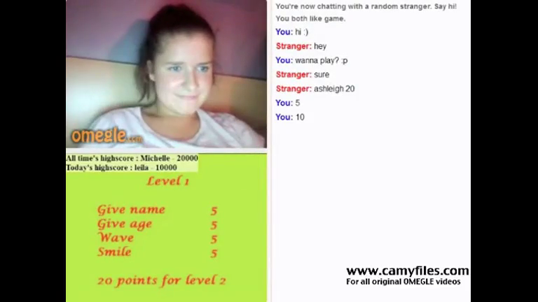 Hot Girl Plays The Omegle Game.mp4