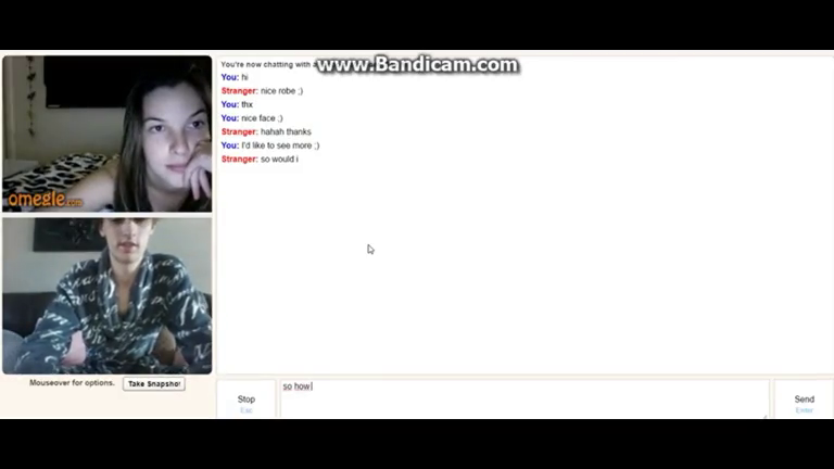 OMEGLE amazing babe with big tits