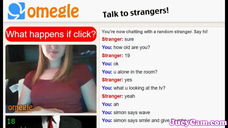 Omegle Blonde longest session 55 – Jucycam