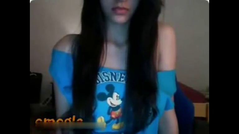 Beautiful body plays Omegle game