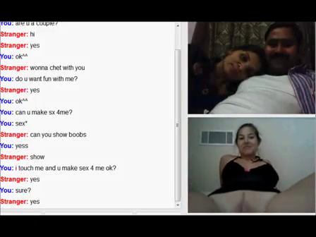 Indian couple on omegle