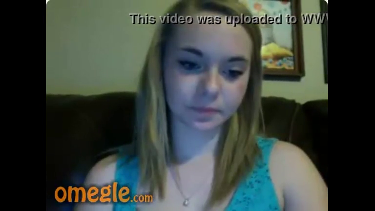 Cute Girl On Omegle Points Out Her Tit For Me