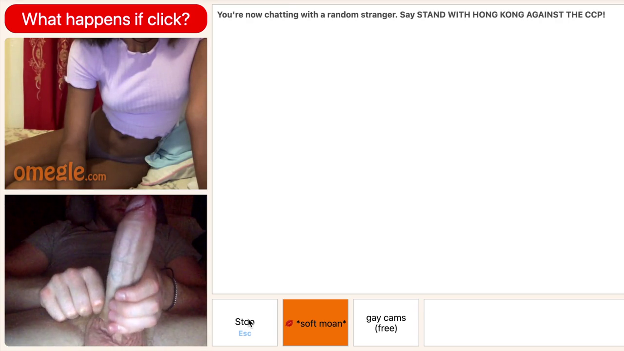 Sexy Girl on Omegle Makes me Cum