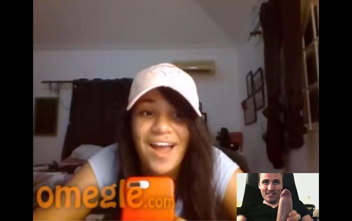 [Omegle] Teen Unpacks Big Tits 4 BWC