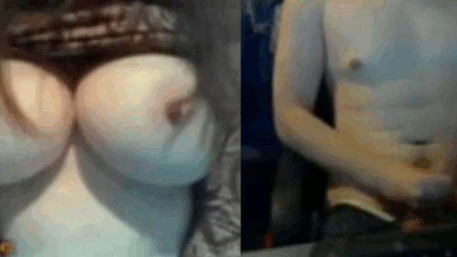 [Omegle] Huge Jugs Make Him Cum