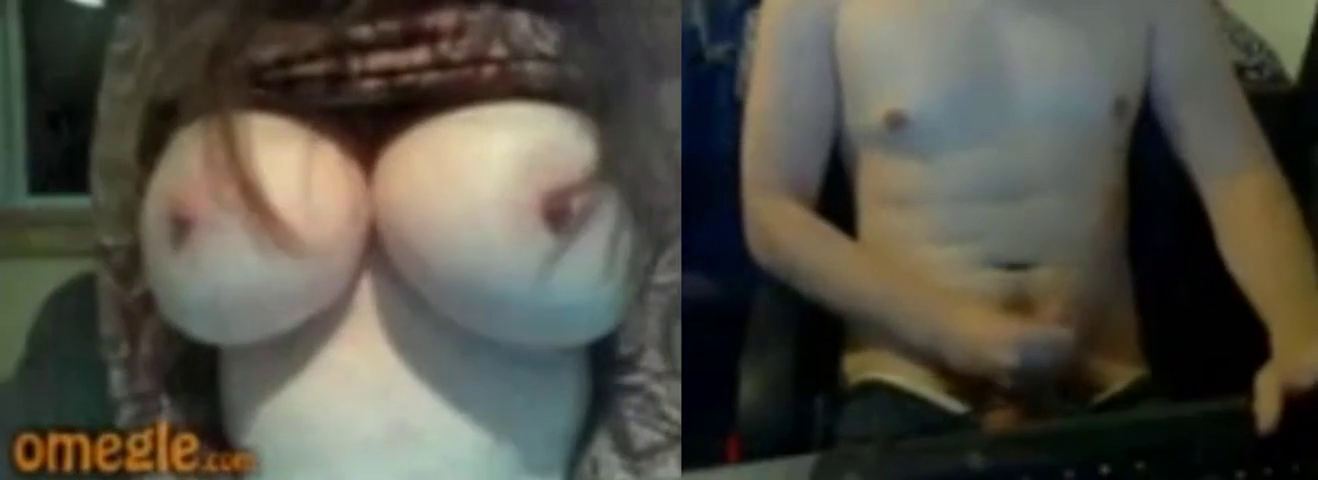 [Omegle] Huge Jugs Make Him Cum