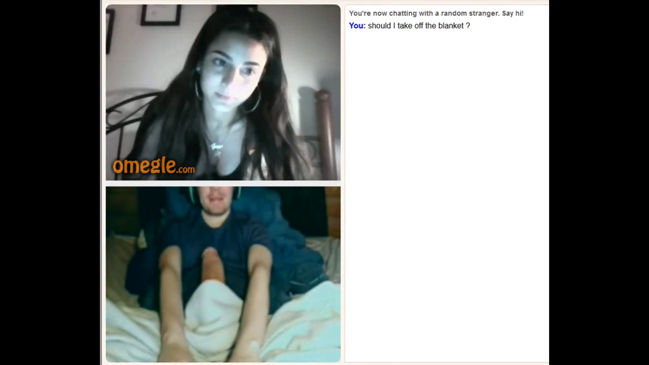 [Omegle] Cutie Gets Horny From BWC