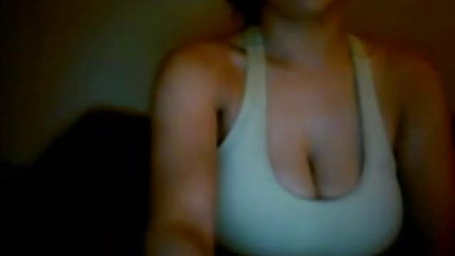 Busty Teen Fingers & Rubs Her Pussy