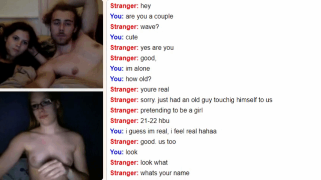 Amateur omegle slut loves to show all she's g