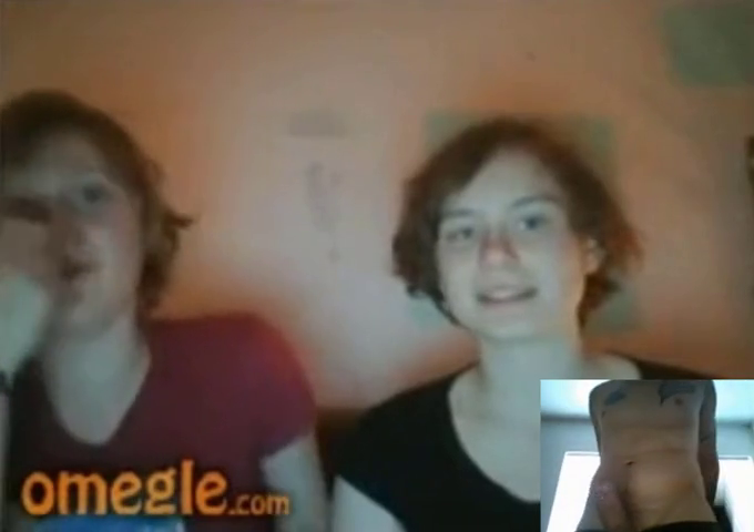 [Omegle] Bi-curious GFs Get Frisky 4 Guy Jerking