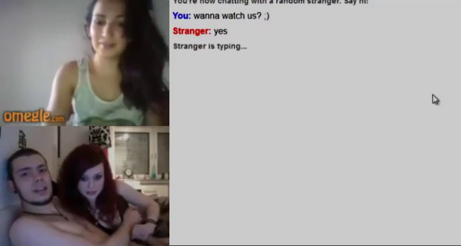 [Omegle] Virtual Threesome