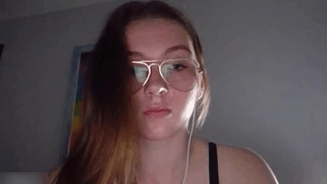 [Omegle] Little Teen Nerd With Hot Body