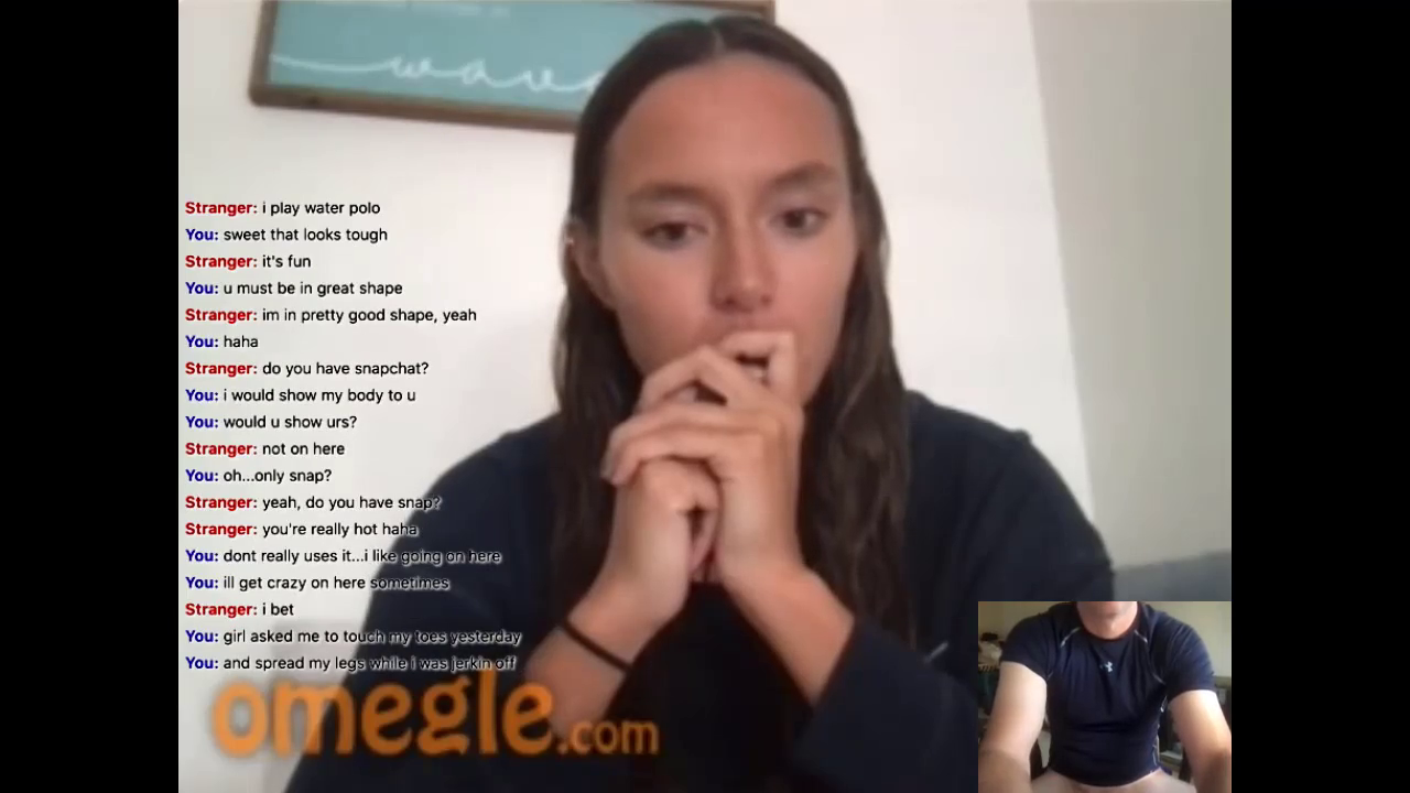 [Omegle] Fit Girl w/ Hot Ass & Pussy Bates