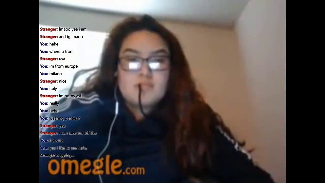 [Omegle] Horny, Chubby, Nerdy, Busty Big Ass Asian