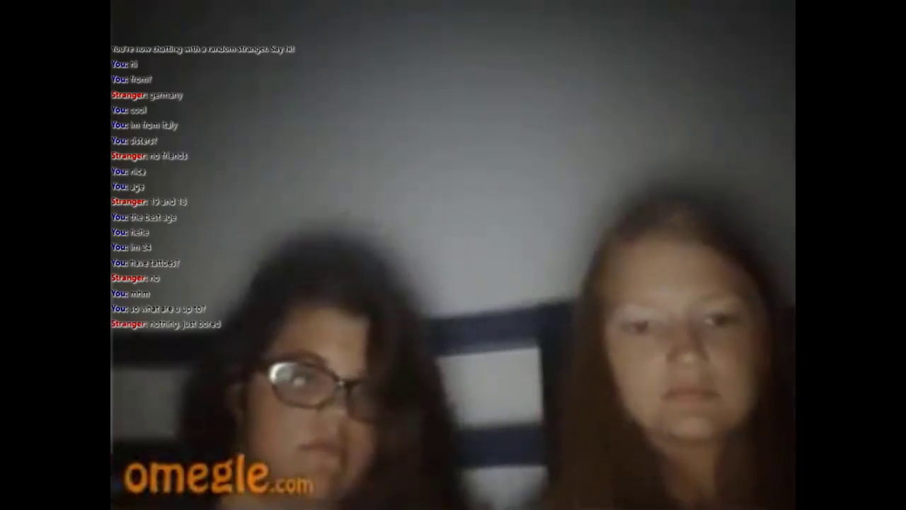 [Omegle] German Girls Flash & Watch Cumshot