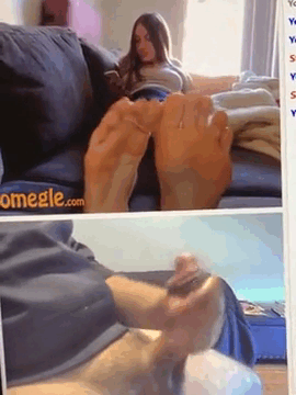 Omegle Girl Feet Makes Dick Harder