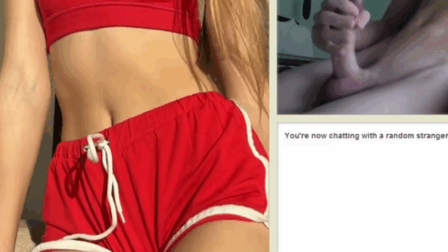 Teenagers playing video chat omegle